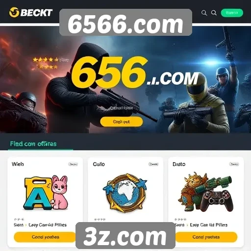 Análise das ofertas de jogos no site 6566.com