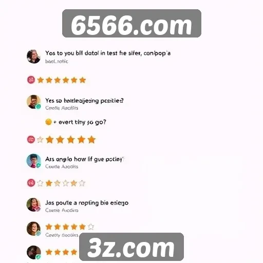 Feedback dos usuários sobre a experiência no 6566.com