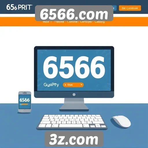 Avaliação da interface do usuário no site 6566.com