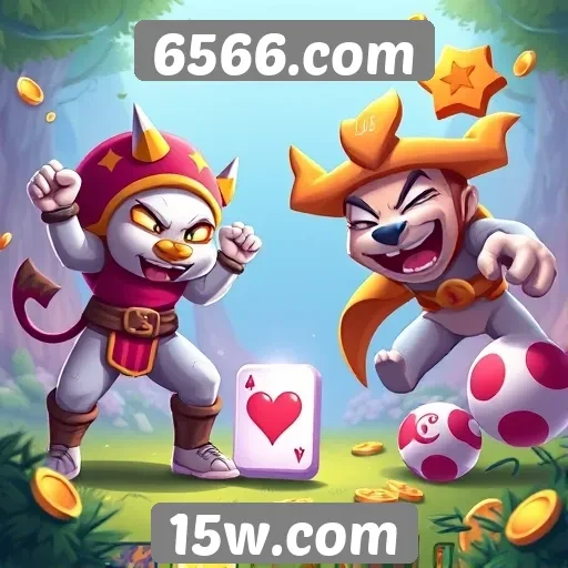 Variação de jogos disponíveis em 6566.com